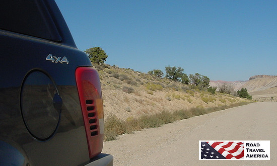 Stopping to enjoy the solitude on the Burr Trail
